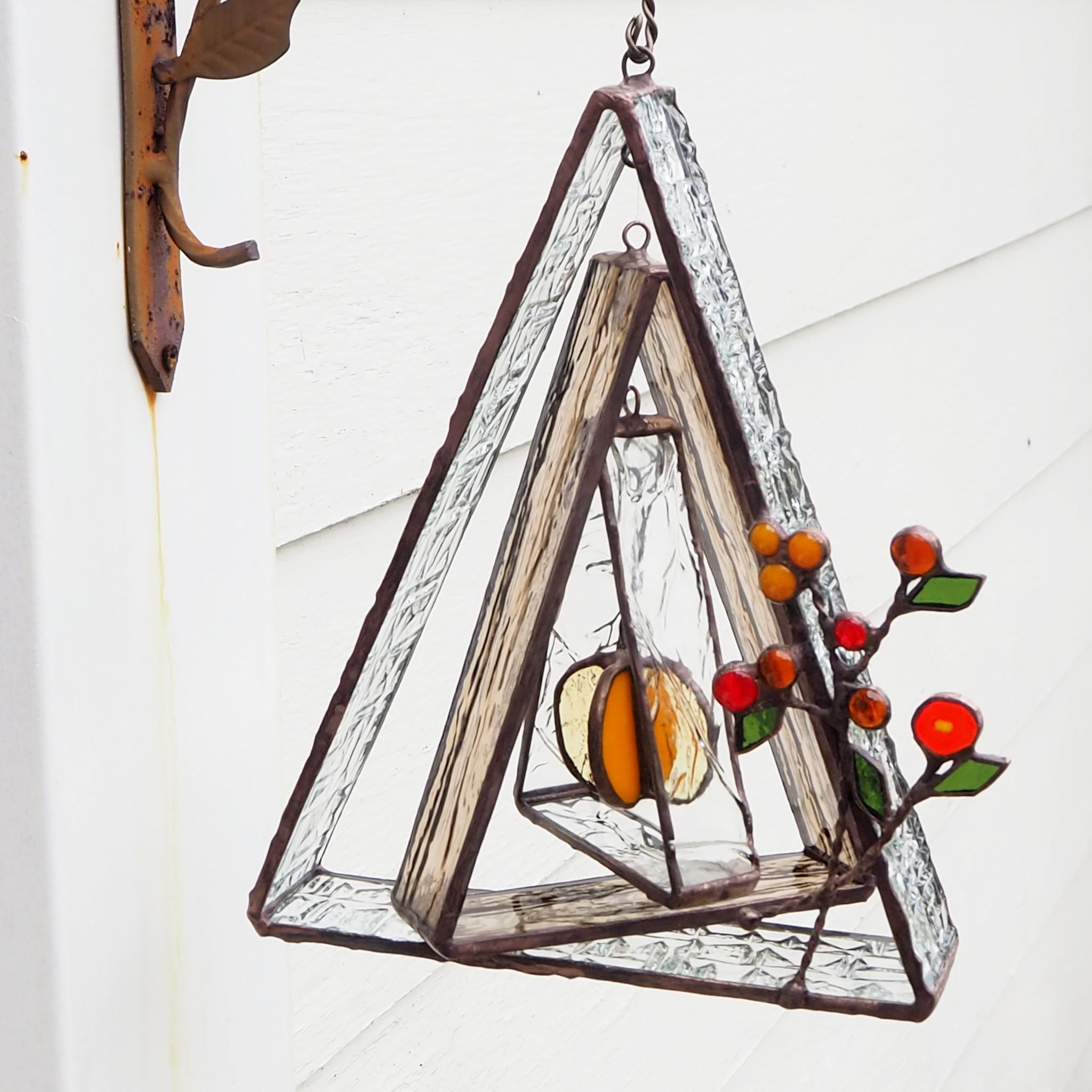 大人の秋夜を彩るステンドグラスのハロウィンツリー | 12枚目