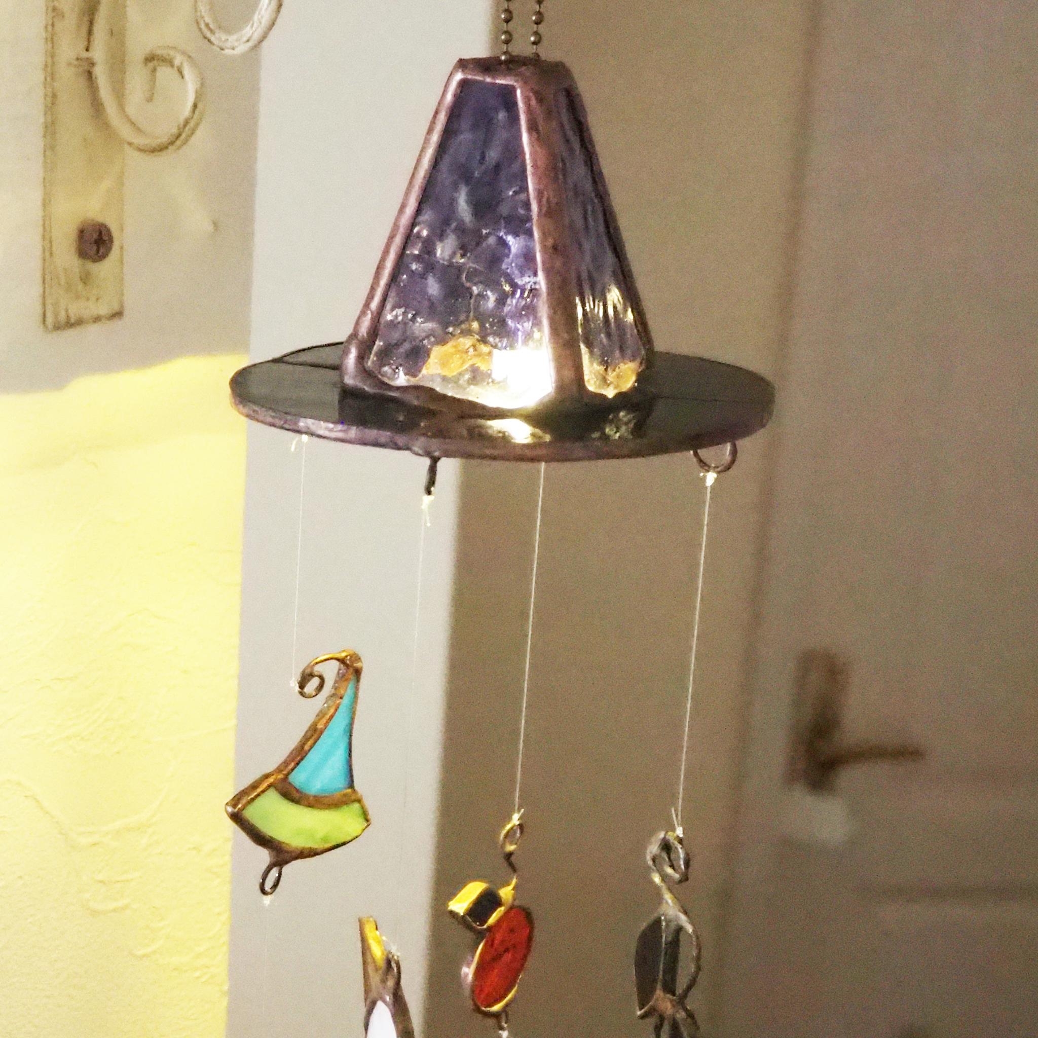 ステンドグラスのハロウィンもビールランプ | 13枚目