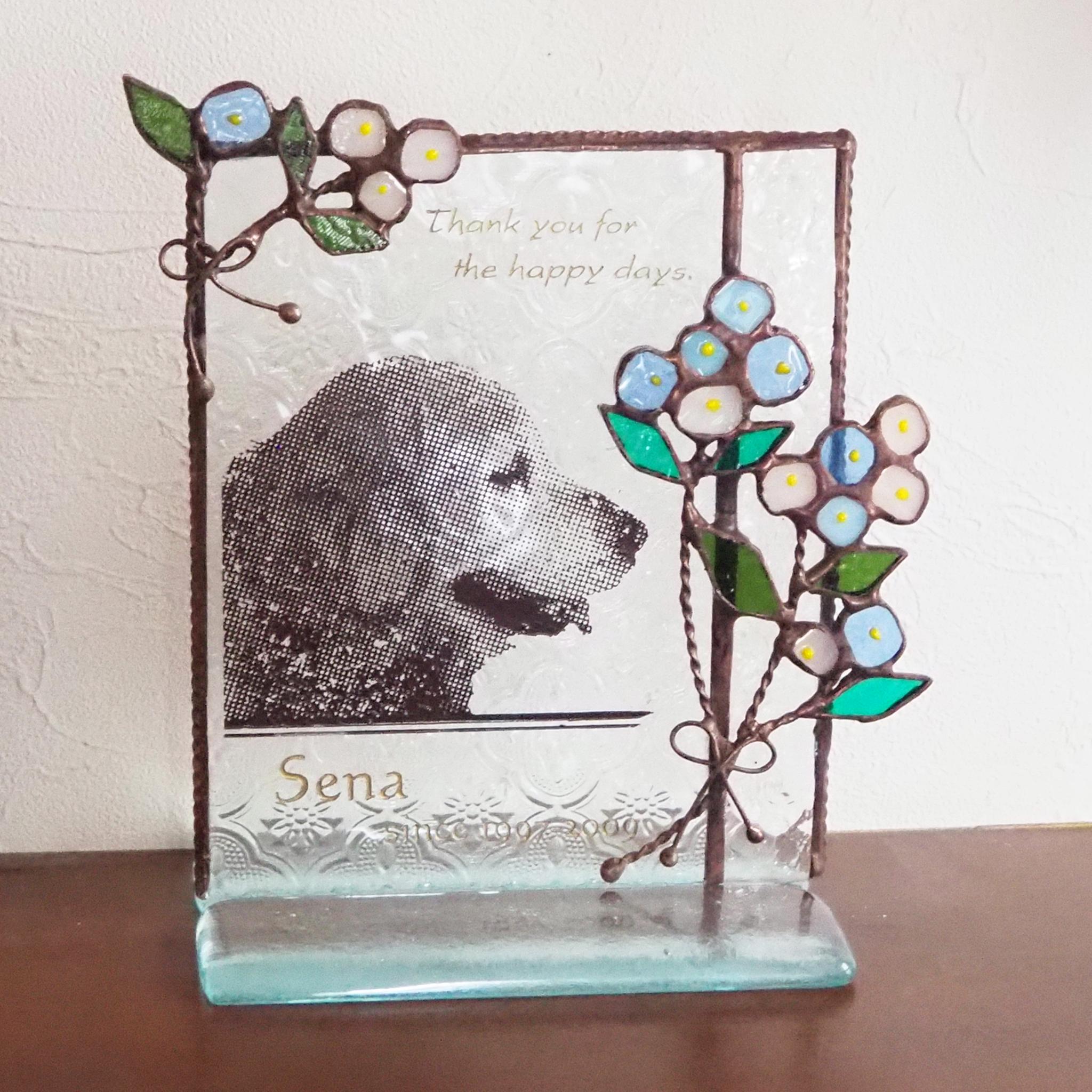 <送料無料>ステンドグラスで綴るペットの思い出 | 6枚目