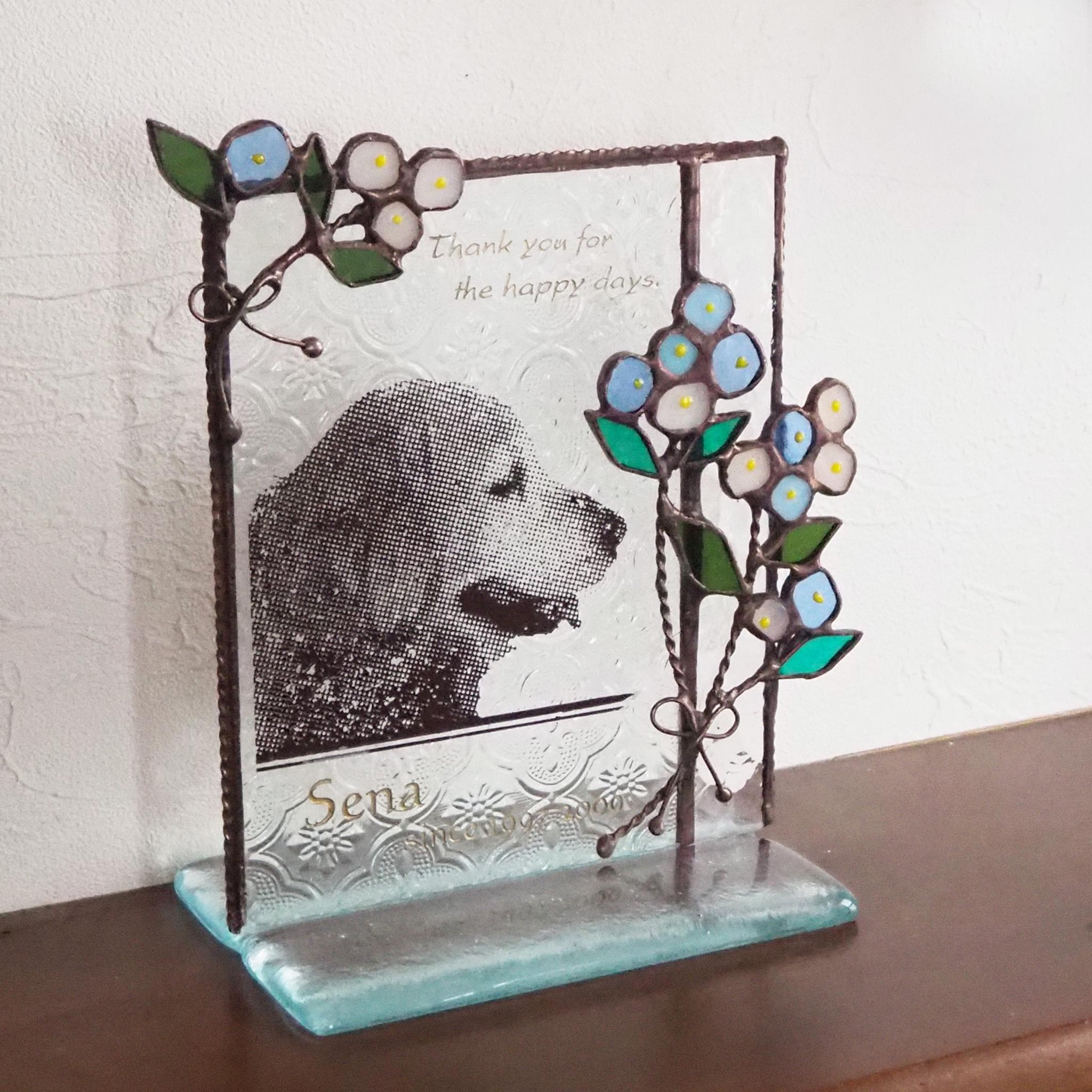 <送料無料>ステンドグラスで綴るペットの思い出 | 7枚目