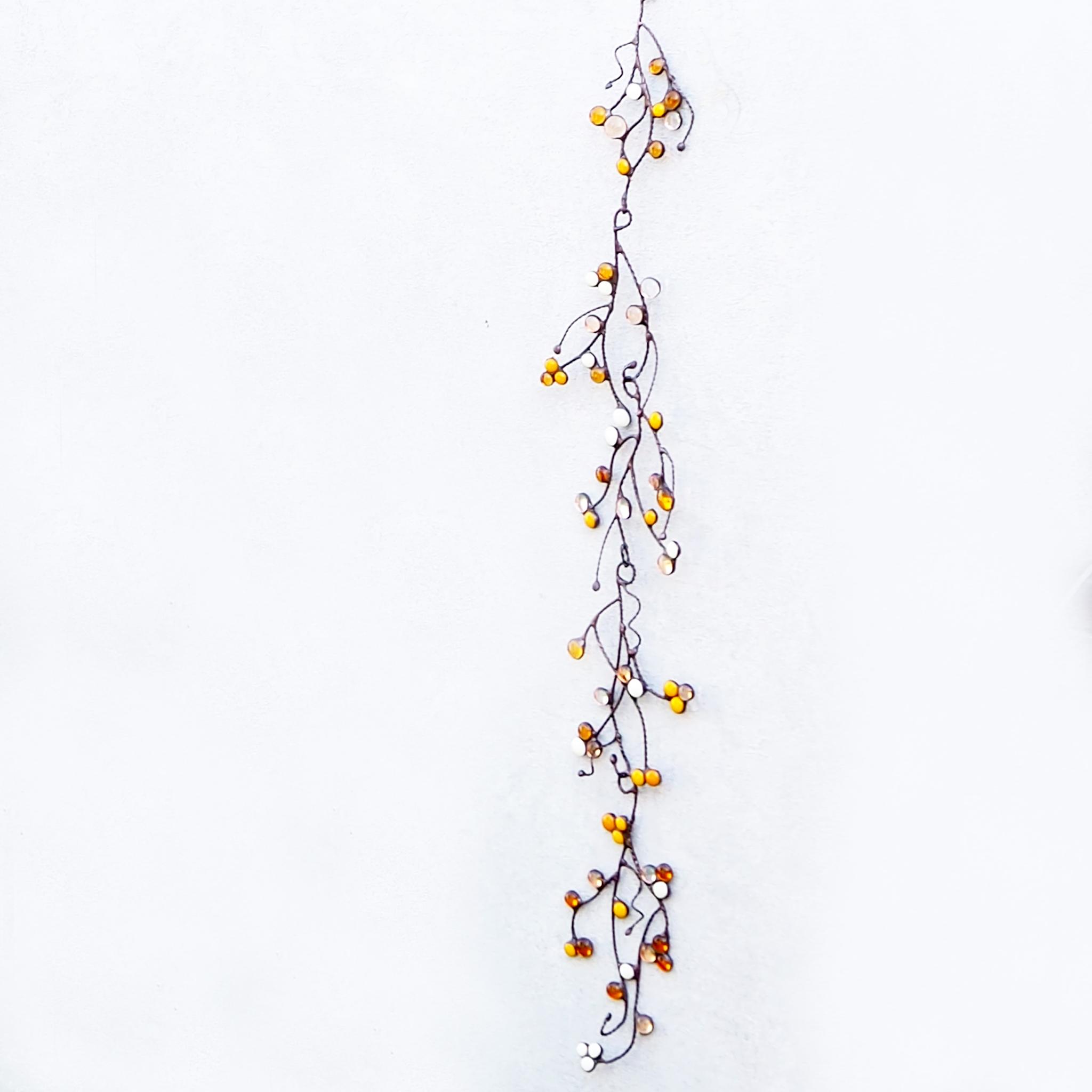 自由自在に楽しむステンドグラスの春色スワッグ | 9枚目